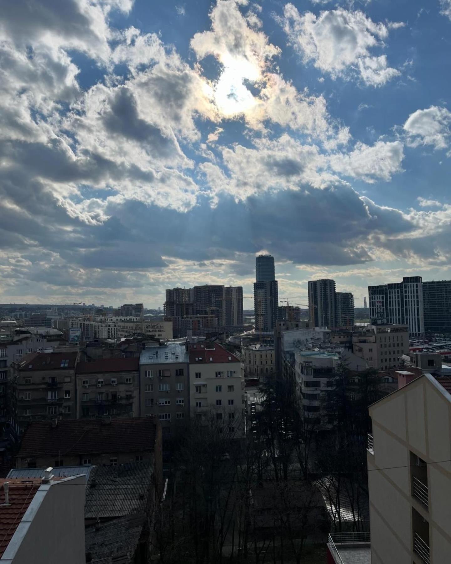Lenny Apartman Belgrad Exteriör bild