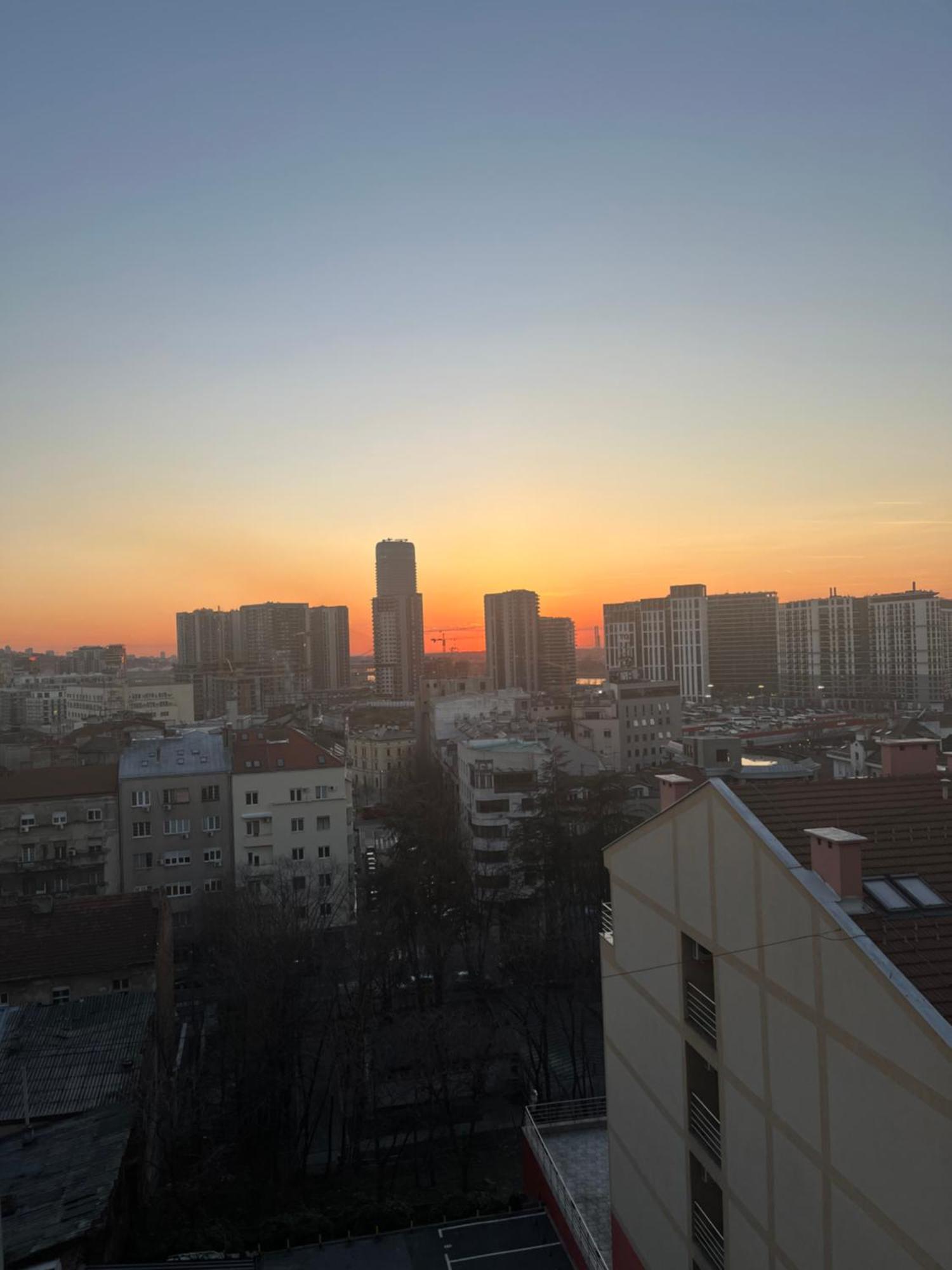 Lenny Apartman Belgrad Exteriör bild