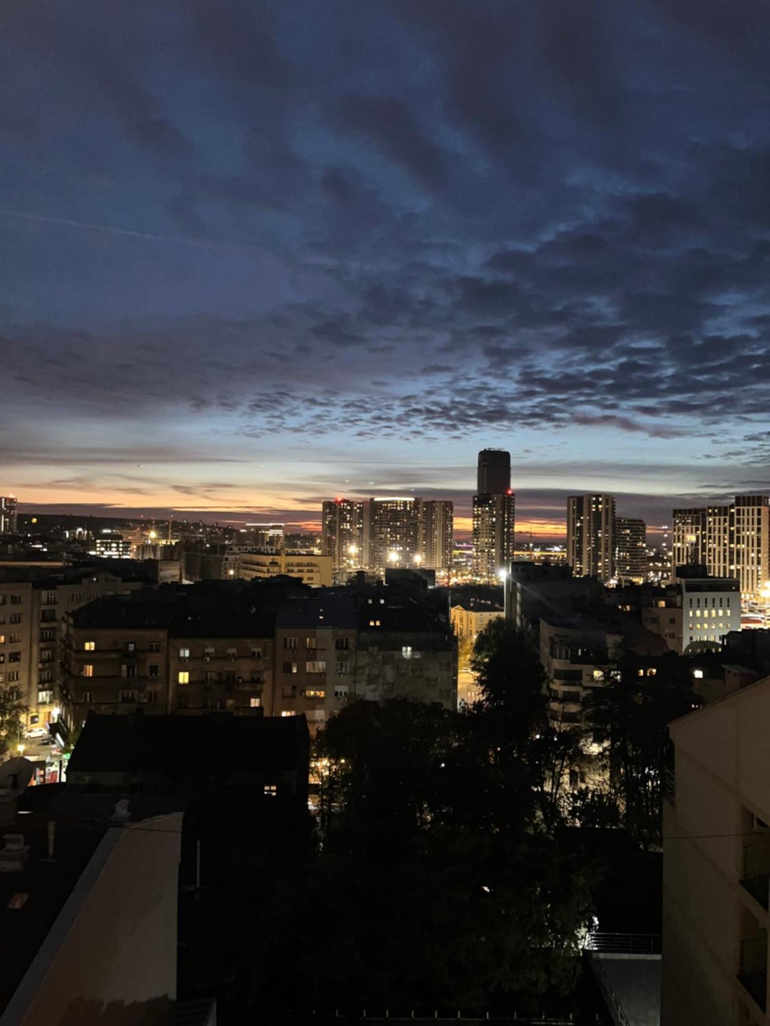 Lenny Apartman Belgrad Exteriör bild