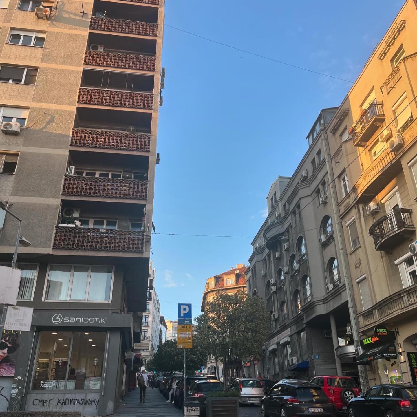 Lenny Apartman Belgrad Exteriör bild